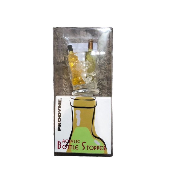 Prodyne Napa Wine Bucket Acrylic Mini Bottle Stopper - Picture 8 of 11